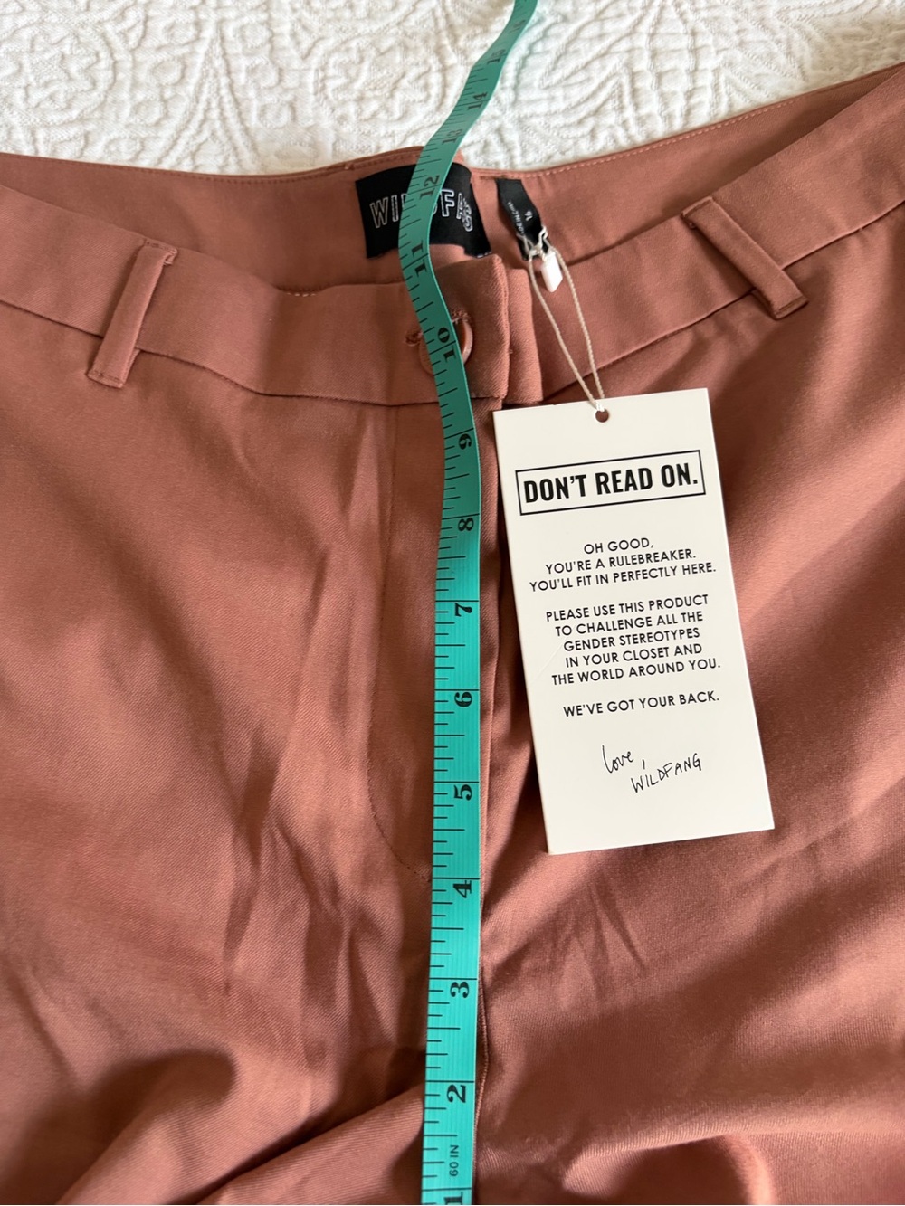 NWT The Empower Trouser Rose Brown size 16 - Picture 5 of 10